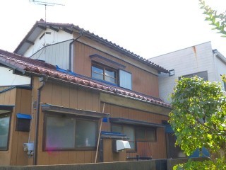 瓦 積みなおし後の屋根