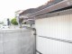 小屋の波板と雨樋集水器のところ