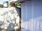 小屋雨樋完成