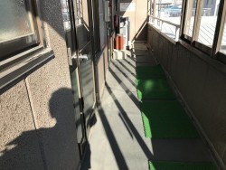 ベランダ防水工事前
