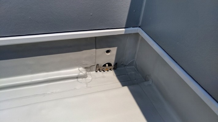 排水口の防水シート