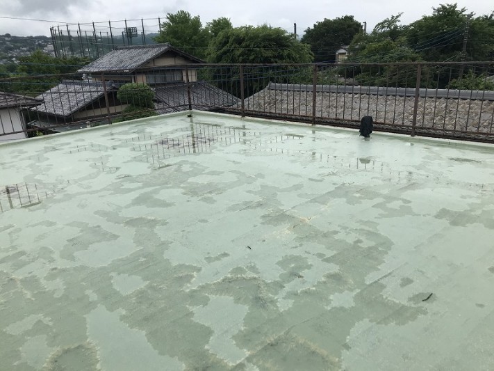 屋上の塗料防水