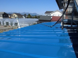 屋根塗装後