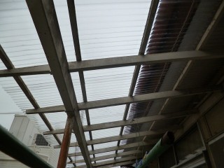 テラス屋根交換工事後