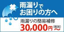 高崎市で雨漏りにお困りの方へ