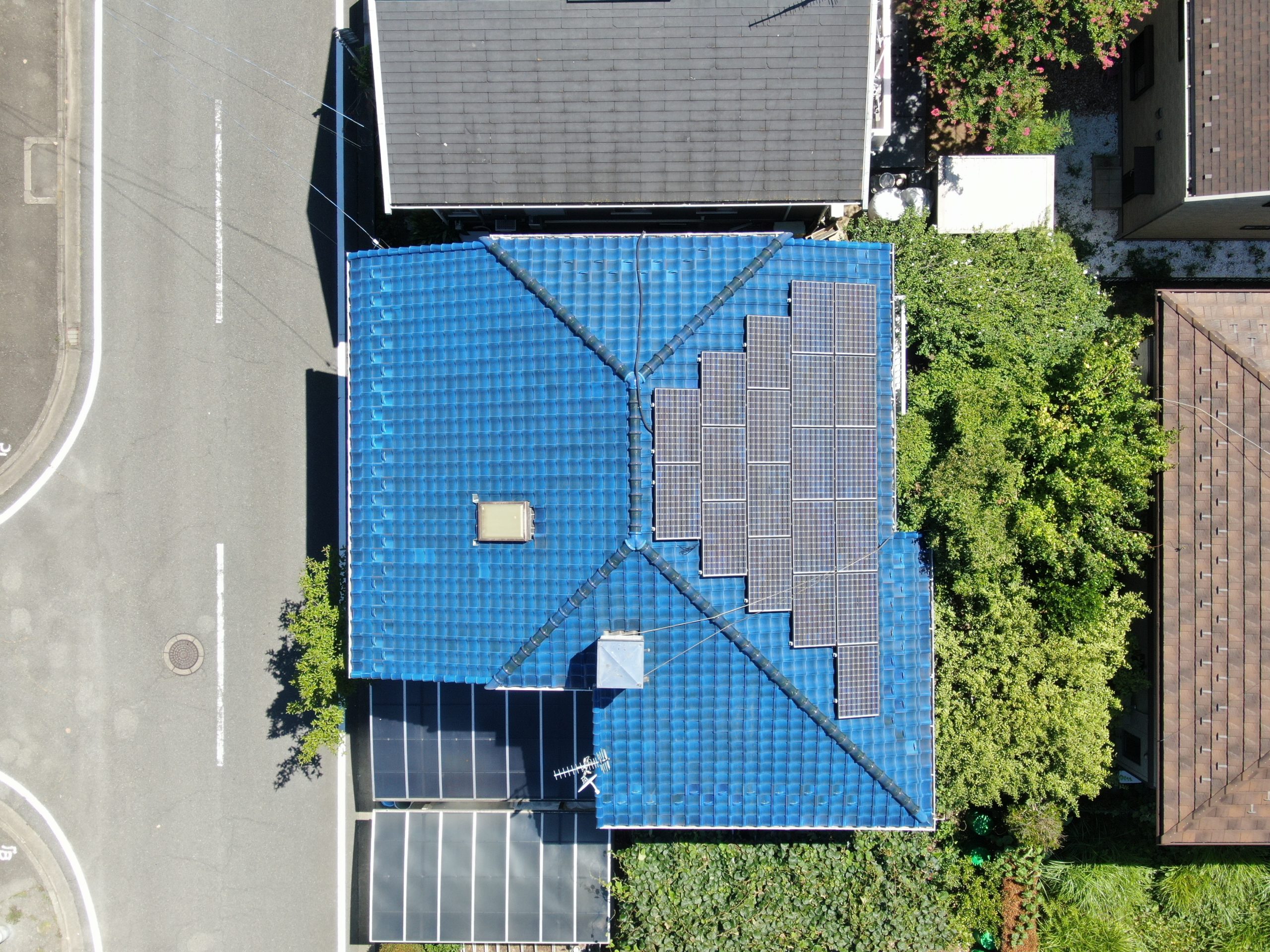 高崎市で瓦葺き直し工事の現地調査を行いました