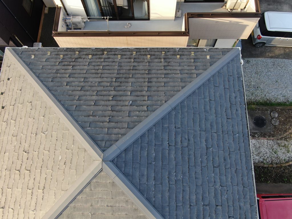 棟まわりの屋根劣化