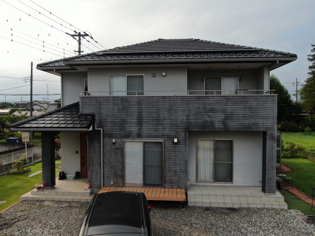 高崎市の住宅全景