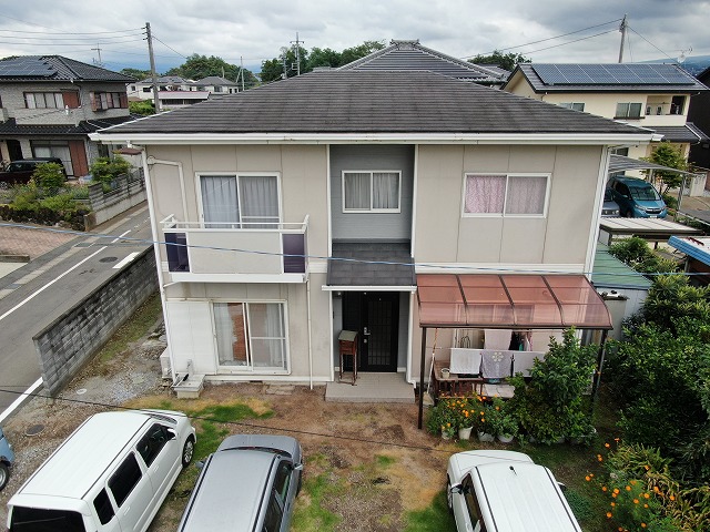 群馬県吉岡町で屋根、外壁塗装見積りのご依頼をいただき現地調査してきました