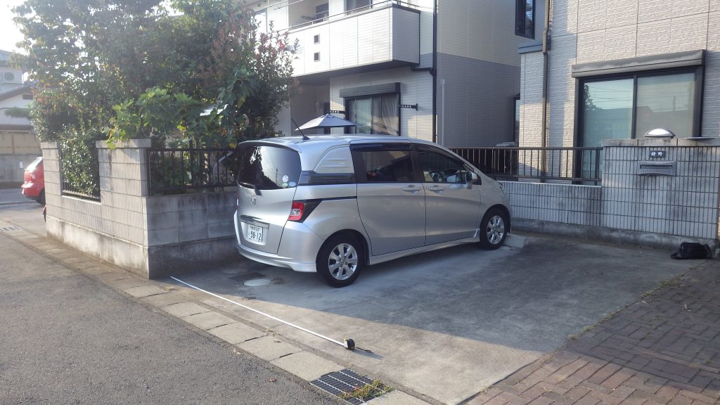駐車場全景の確認