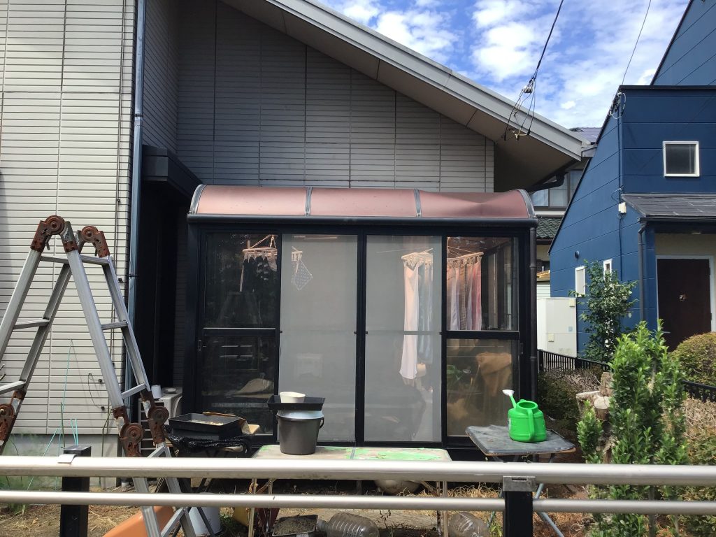 裏手の増設スペース