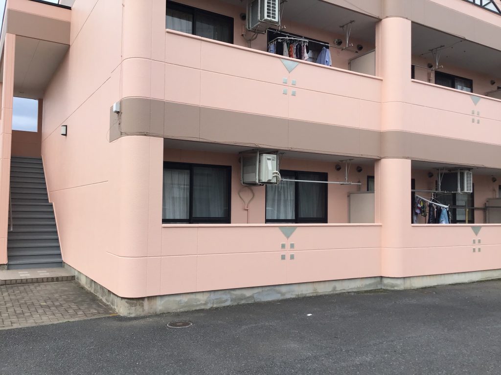 塗装前の外壁全景