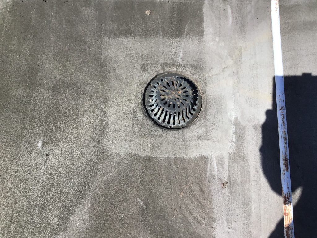 ドレン周辺の防水面