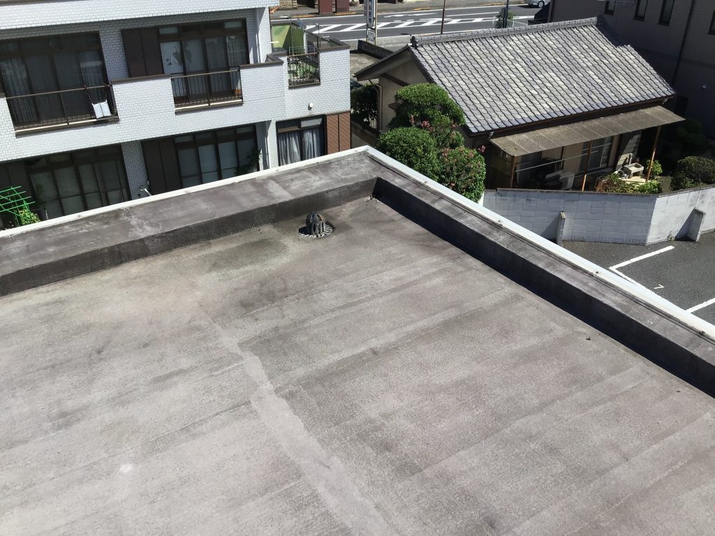 屋上排水口周辺の様子