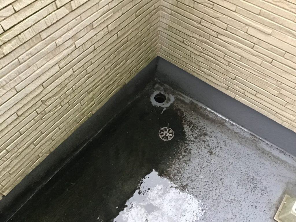 ベランダ防水の劣化