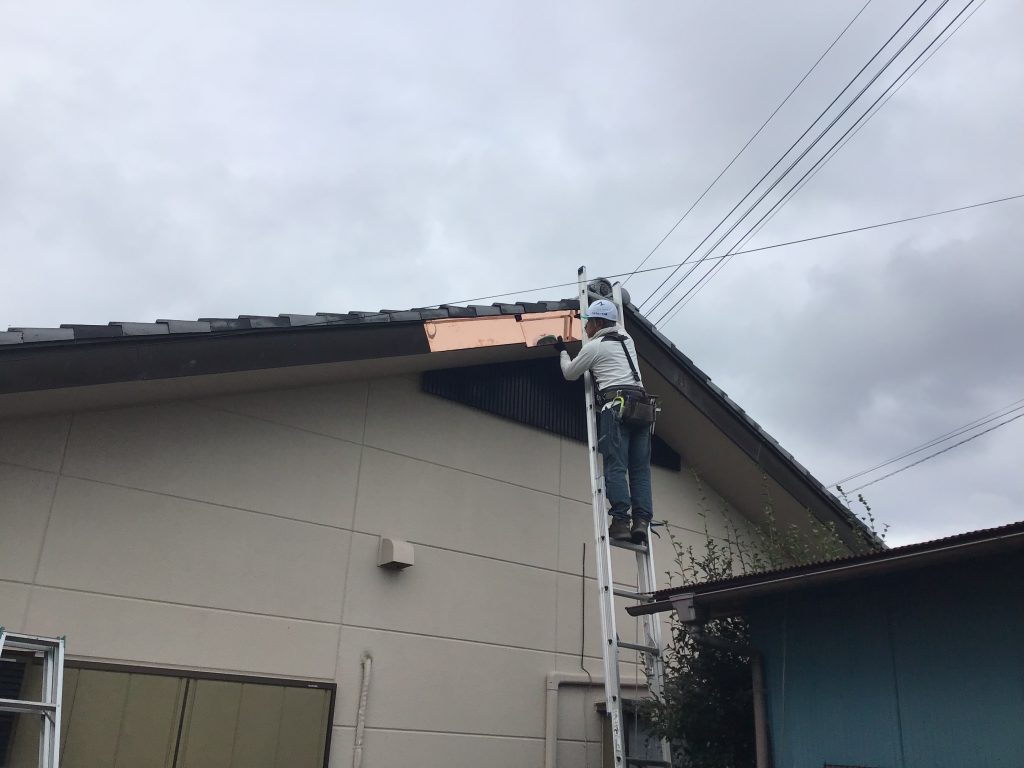 全体確認の作業