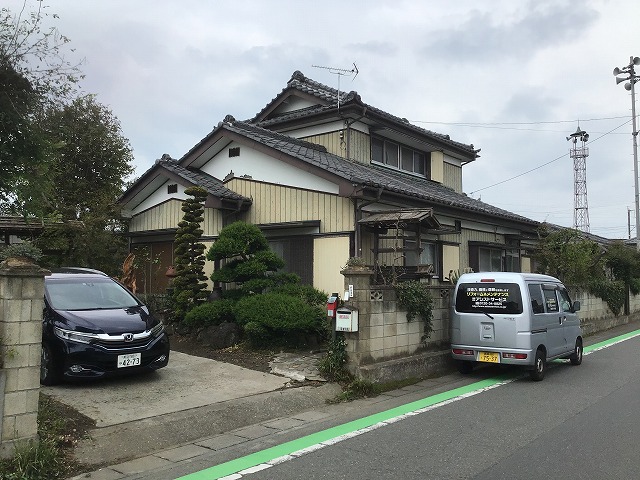 本庄市　雹でベランダ屋根が破損したので修理見積のご依頼