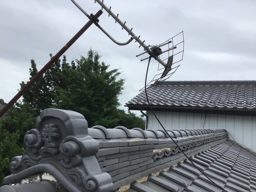 棟瓦全体の状態