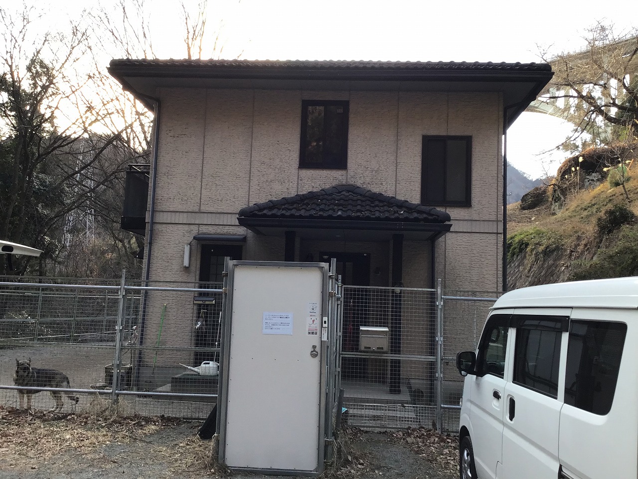 安中市松井田町にて中古住宅購入のお客様から屋根外壁塗装工事のご依頼