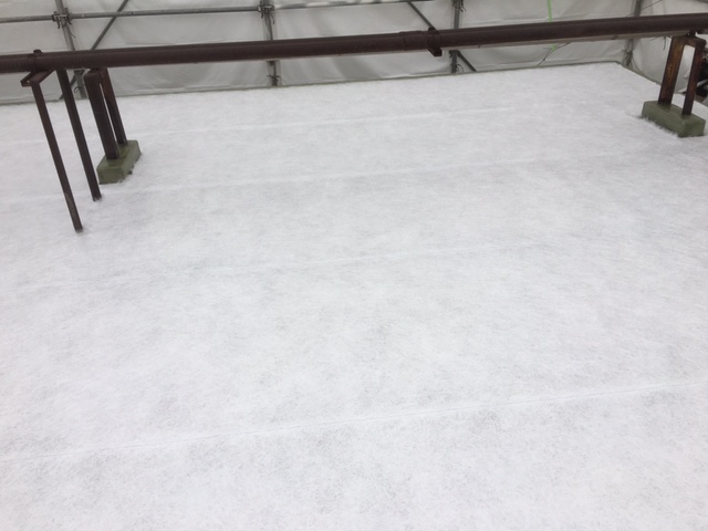 シート施工完了