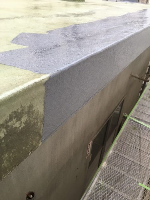 立上り防水仕上げ
