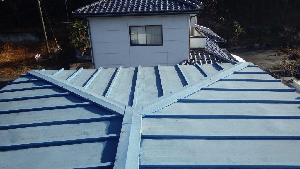 劣化した既存板金屋根