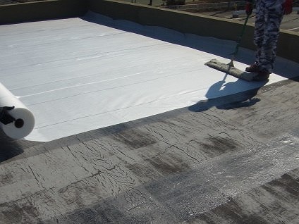 絶縁シート敷設